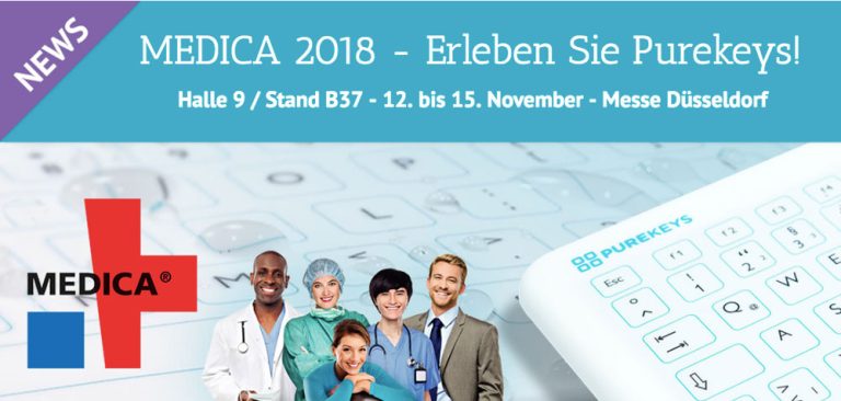 PUREKEYS auf der MEDICA 2018