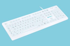 Purekeys Hygienetastatur 505 – Standardbreite, USB-Kabel