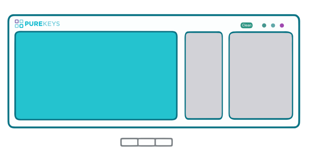 Symbol Purekeys Spaltenlayout Standard 1200 600