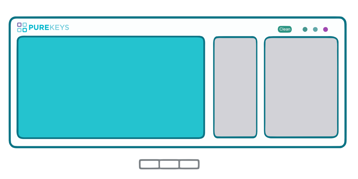Symbol Purekeys Spaltenlayout Standard 1200 600