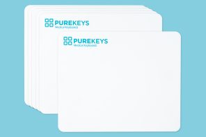 6x desinfizierbares Mauspad für Purekeys-Mäuse