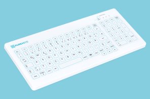 Purekeys Hygienetastatur 404 - kompakt, kabellos