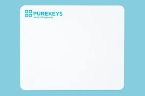 2x desinfizierbares und abwischbares Mauspad für Purekeys Mäuse